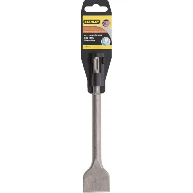 Stanley - Burin plat pour maçonnerie, SDS Plus, longueur 38x200 mm STA54412-QZ