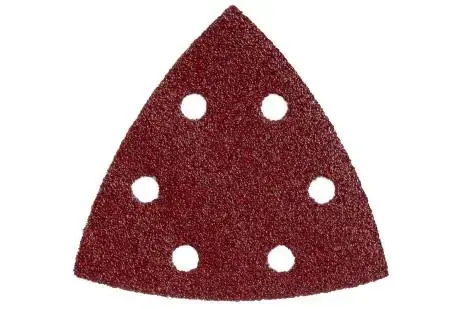 Metabo - Feuille abrasive P240, 93x93 mm, 5 pièces 624946000