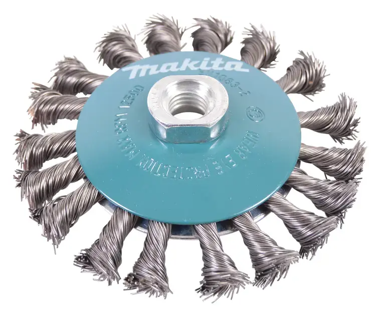 Makita - Brosse métallique, diamètre 115 mm D-39883