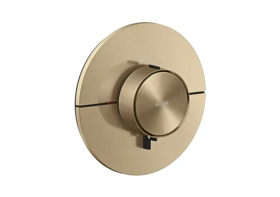 Axor ShowerSelect ID - Mitigeur thermostatique encastré, HighFlow, bronze brossé 36759140