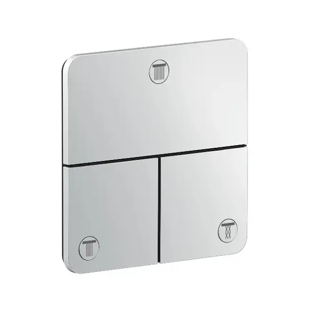 Axor ShowerSelect ID - Inverseur encastré pour 3 appareils, chrome 36781000