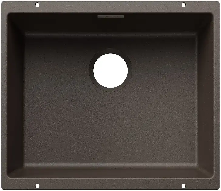 Blanco Subline 500 – Évier en silgranit, 53×46 mm, café 527800