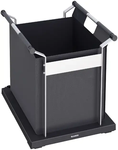 Blanco – Sac textile pour la collecte de matériaux secs, pour portes battantes, volume 30 l 527669