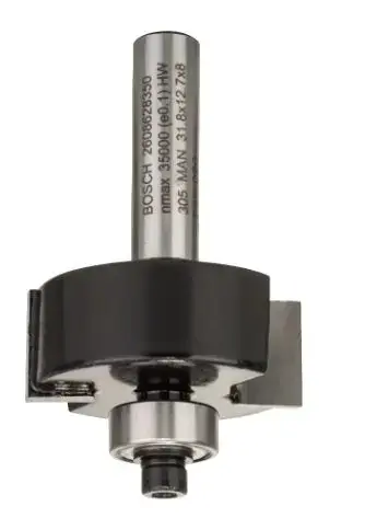 Bosch - Fraise à bois, feuillure, 31,8 x 54 mm 2608628350