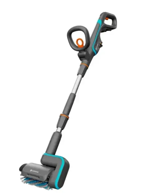 Gardena – Nettoyeur multi-fonction sans fil 18V AquaBrush Patio 02/18V P4A, sans batterie ni chargeur 14841-55