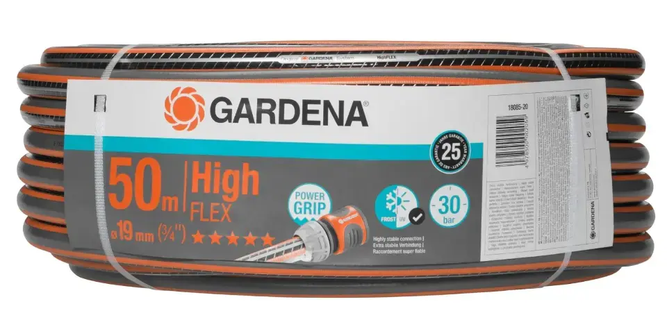 Gardena – Tuyau d&rsquo;arrosage HighFLEX Comfort 19 mm, 50 m 18085-20