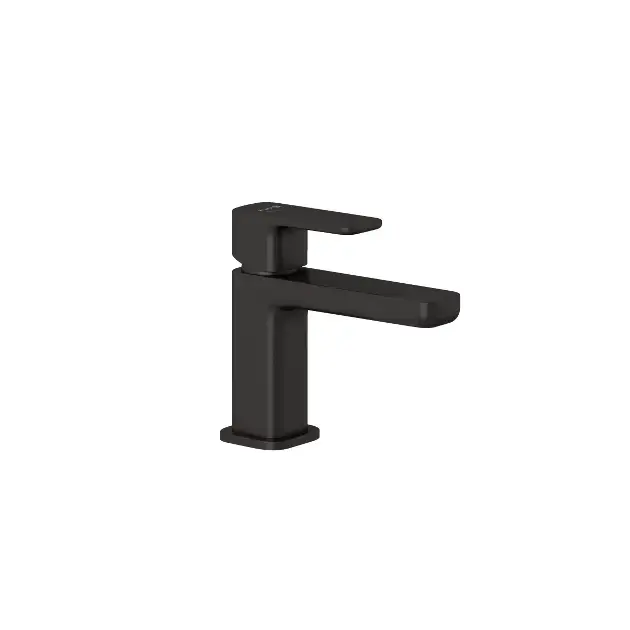 Kludi Renon - Mitigeur de lavabo avec bonde Push-Open, EcoPlus, Gunmetal brossé 42267N275