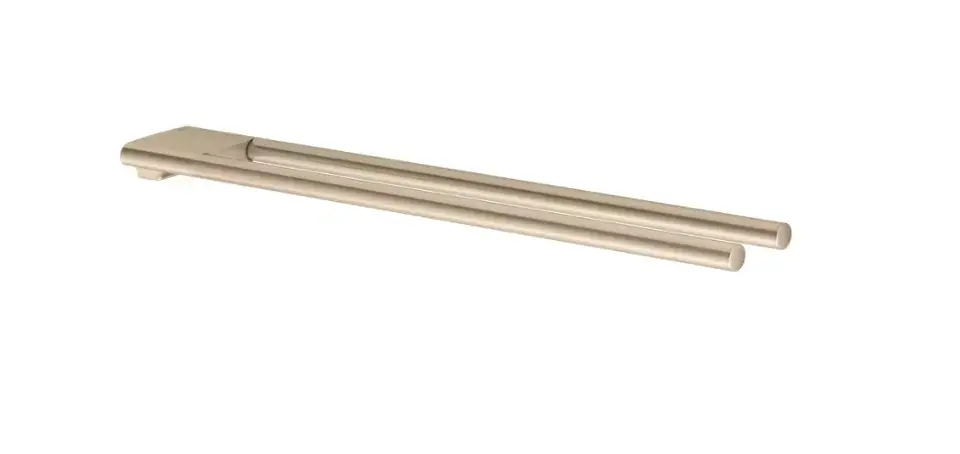 Keuco Edition 400 – Porte-serviettes double, longueur 45 cm, bronze brossé 11518030000