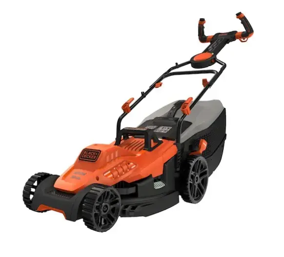 BLACK+DECKER – Tondeuse électrique 1600 W, portée 38 cm BEMW471ES-QS