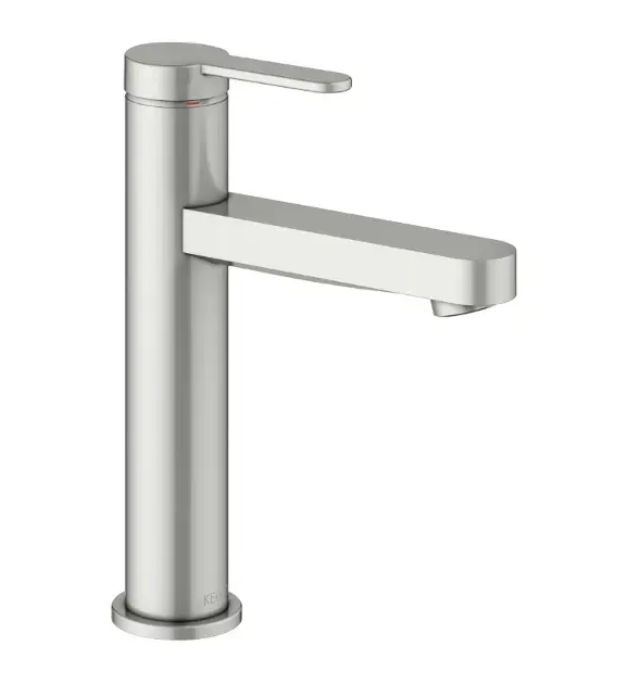 Keuco IXMO Flat – Mitigeur de lavabo, inox 59501063101
