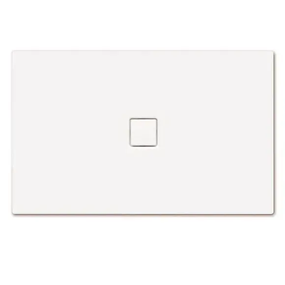 Kaldewei Avantgarde - Receveur de douche rectangulaire Conoflat 861-1, 100x160 cm, blanc - Receveur de douche, sans support en polystyrène 467700010001