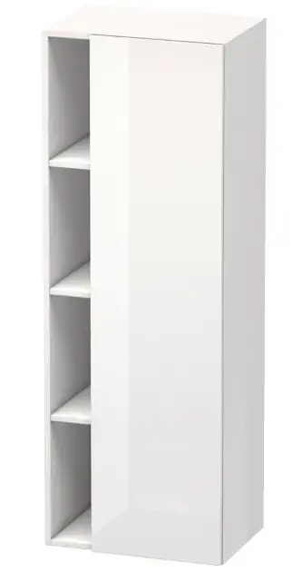 Duravit DuraStyle - Armoire haute 140x50x36 cm, droite, blanc brillant DS1239R2222