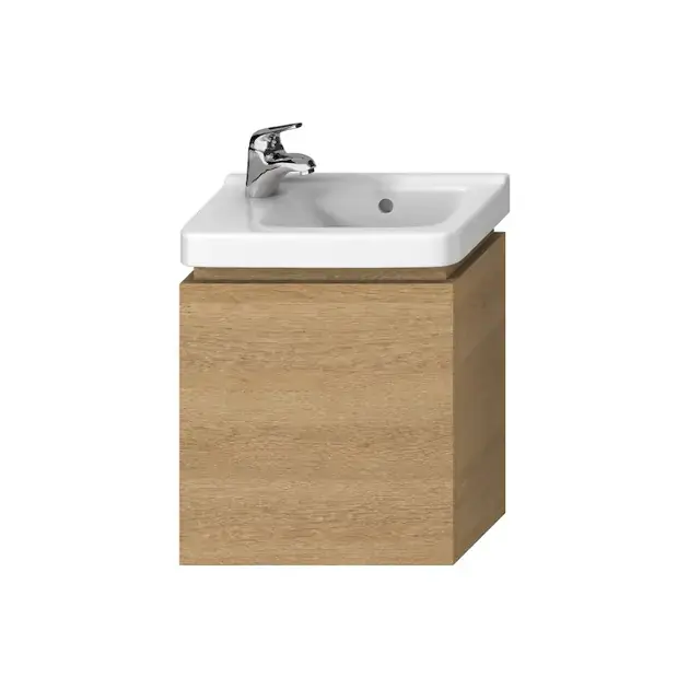 Jika Cubito - Meuble lavabo 44x48 cm, porte battante, chêne H40J4201005191