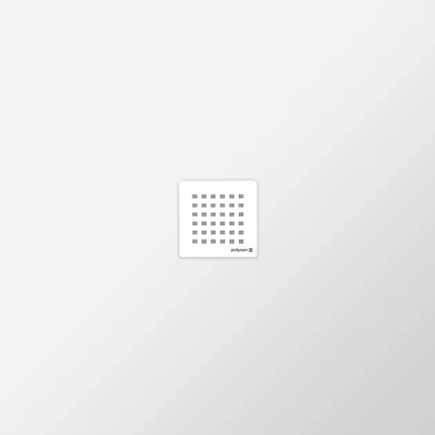Polysan Flexia - Receveur de douche 100x100 cm, blanc 71552