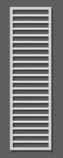Zehnder Subway – Radiateur de salle de bains 155×45 cm, droit, raccord central 5 cm, acier inoxydable SUBI-150-045