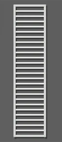 Zehnder Subway – Radiateur de salle de bains 184×45 cm, droit, raccord central 5 cm, chromé SUBC-180-045