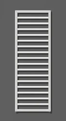 Zehnder Subway – Radiateur de salle de bains 126×60 cm, droit, raccord central 5 cm, acier inoxydable SUBI-130-060