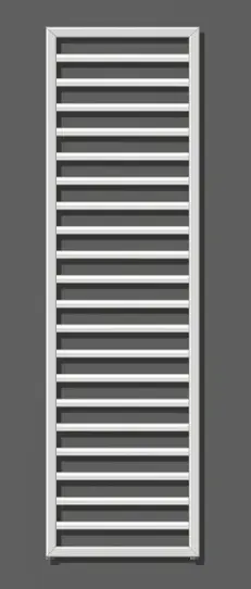 Zehnder Subway – Radiateur de salle de bains 155×60 cm, droit, raccord central 5 cm, acier inoxydable SUBI-150-060