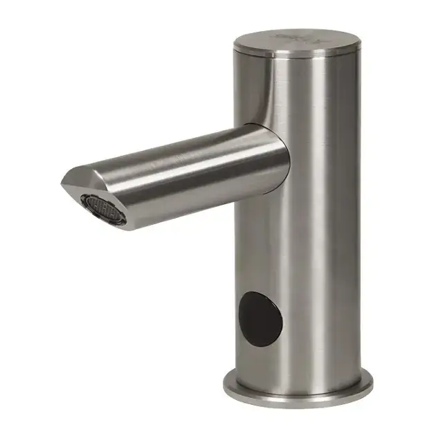 Sanela - Mitigeur de lavabo automatique, alimentation depuis pile de 6V, inox SLU 93DB