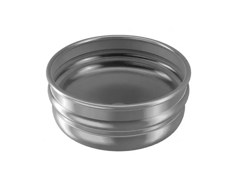 Sanela – Lavabo rond KEG, en acier inoxydable SLUN 77