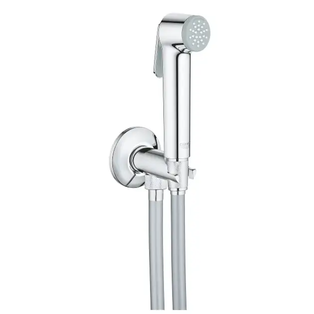 Grohe Tempesta-F - Robinet d'arrêt avec douchette bidet, chrome 26358000