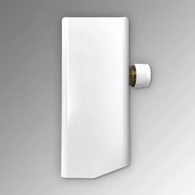 Zehnder – Raccord de connexion Yucca, avec capuchon long, blanc 976031