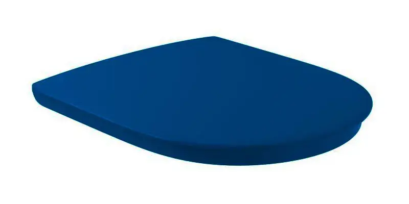 Villeroy & Boch ViCare - abattant de WC, SoftClosing, QuickRelease, AntiBac, bleu 9M67S1P1