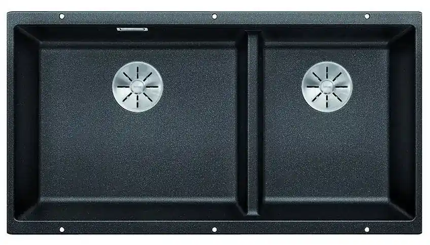 Blanco Subline 480/320 – Évier en Silgranit, 86×46 cm, InFino, bac à gauche, anthracite 523584