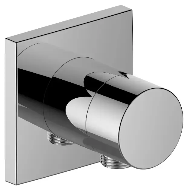 Keuco IXMO - Robinet d'arrêt et inverseur à encastrer, à 3 voies, avec raccord de tuyau, chrome 59549010102