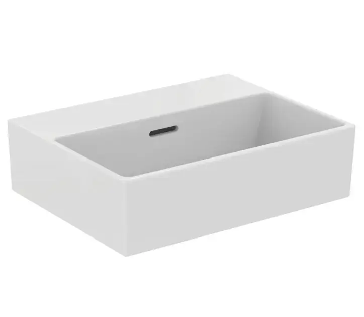 Ideal Standard Extra - Lave-main à poser 45x35 cm, avec trop-plein, sans trou pour robinet, blanc T391801