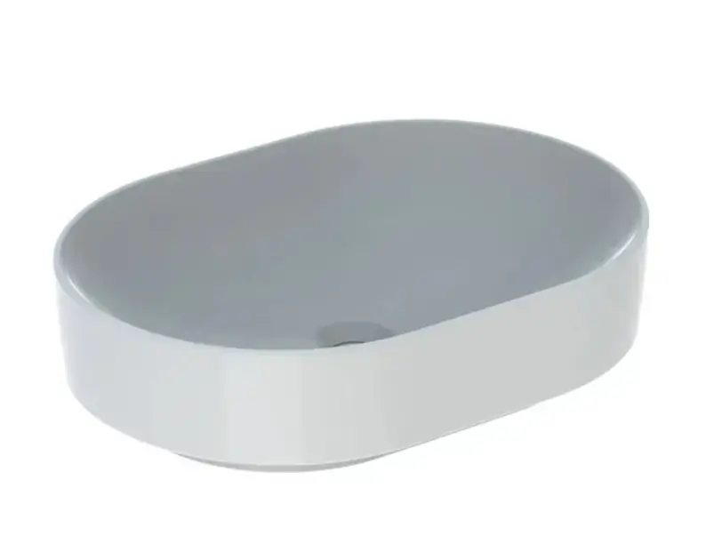 Geberit VariForm - Vasque 55x40 cm, sans trop-plein, sans trou pour robinetterie, blanc 500.774.01.2