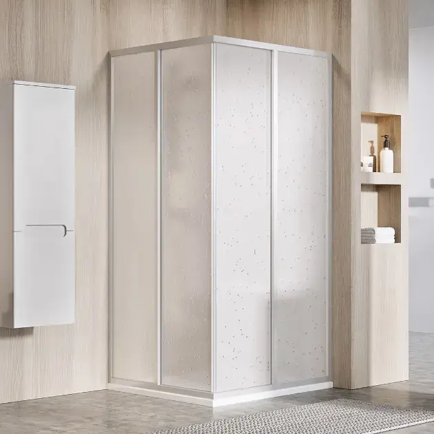 Ravak Supernova - Porte de douche SRV2-100 S, 97-99 cm, satin/Pearl 14VA0UO211