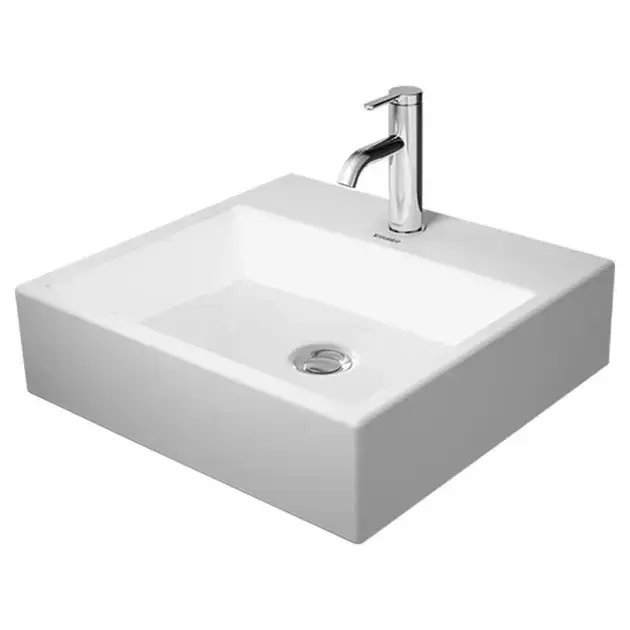 Duravit Vero Air - Vasque 50x47 cm, sans trop-plein, avec 1 trou pour robinetterie, blanc 2352500041