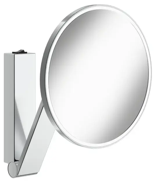 Keuco – Miroir mural cosmétique avec éclairage LED, chrome 17612019004