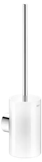 Keuco Reva – Brosse WC murale avec support, verre mat / chrome 12864019000