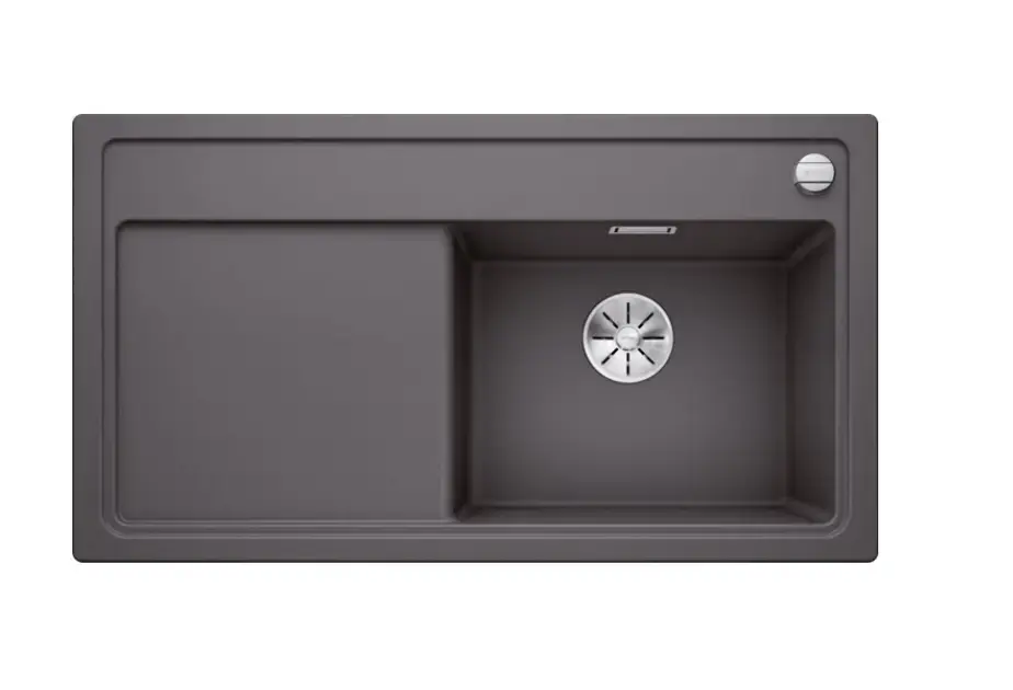 Blanco Zenar 5 – Évier en silgranite, 92×51 cm, InFino, gris rocher 523935