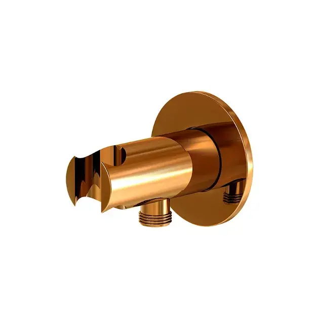 Steinberg 100 – Coude de raccordement de douche avec support, or rose 100 1667 RG