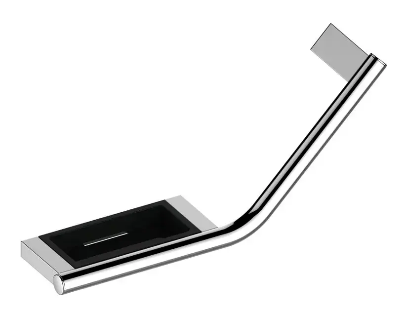 Keuco Plan – Barre de maintien avec porte-savon, 44×11 cm, droite, chrome 14909011037