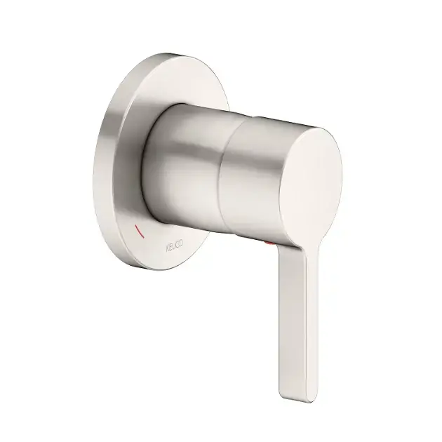 Keuco Edition 400 – Mitigeur de douche encastré, nickel brossé 51551050001