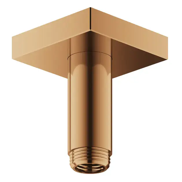 Keuco – Bras de douche de plafond, 10 cm, bronze brossé 53089030102