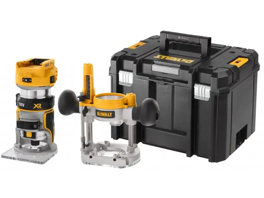 DeWALT – Affleureuse et défonceuse XR 18V 8 mm Brushless, sans batterie DCW604NT