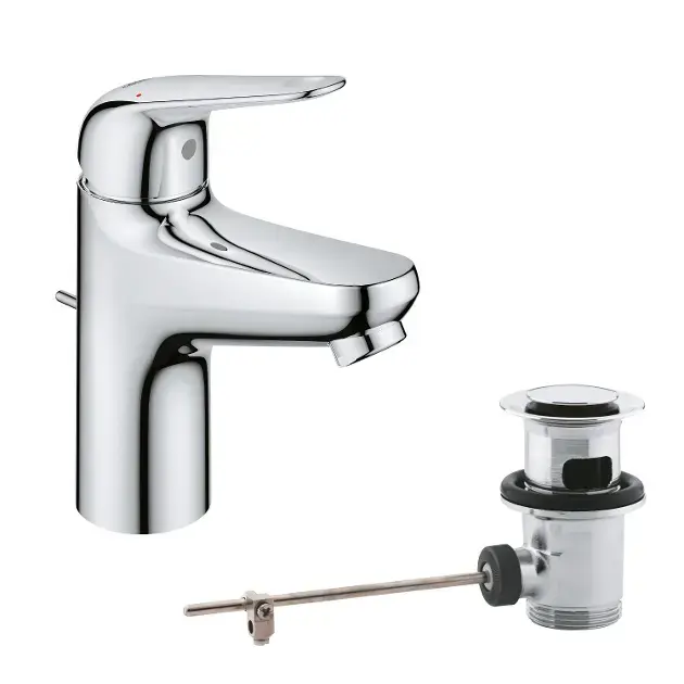 Grohe Swift - Mitigeur de lavabo avec bonde, chrome 24316001