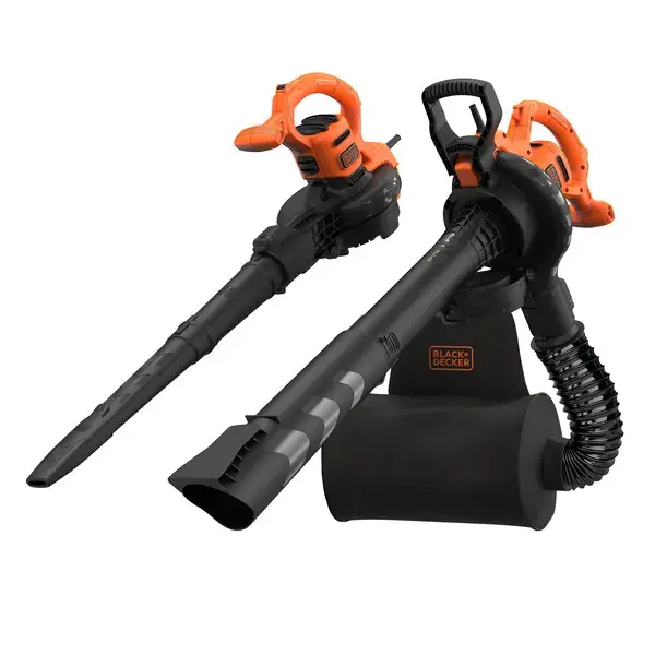 BLACK+DECKER – Aspirateur de jardin électrique 3en1, 2900 W BEBLV290-QS