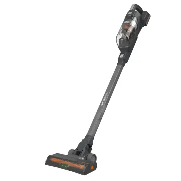 BLACK+DECKER – Aspirateur sans fil 18V, avec accessoires,1 batterie 2,0 Ah, station de charge BHFEA18D1-QW