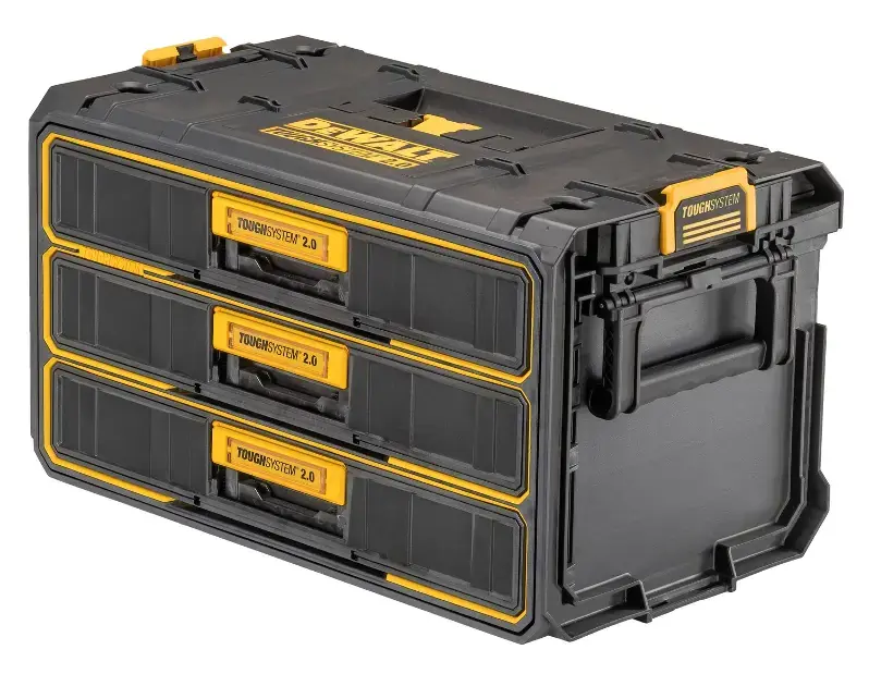 DeWALT – Boîte à outils Tough System 2.0, 3 tiroirs DWST08330-1