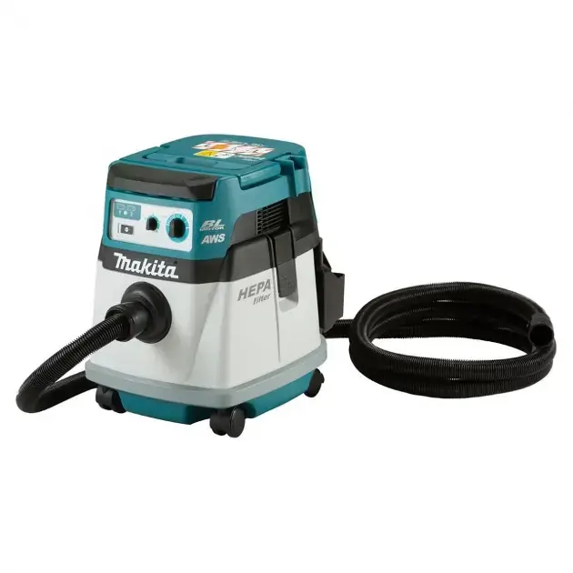 Makita - Aspirateur industriel sans fil 18V, volume 15 l, sans batterie ni chargeur DVC157LZX3