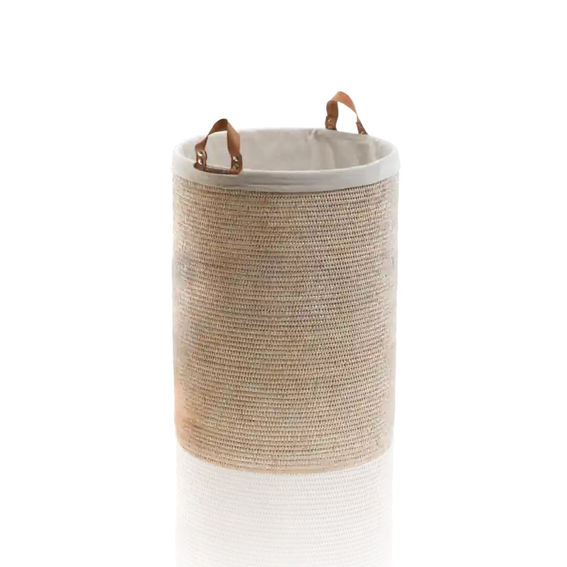 Wasmand BASKET SPA lichtbruin rotan