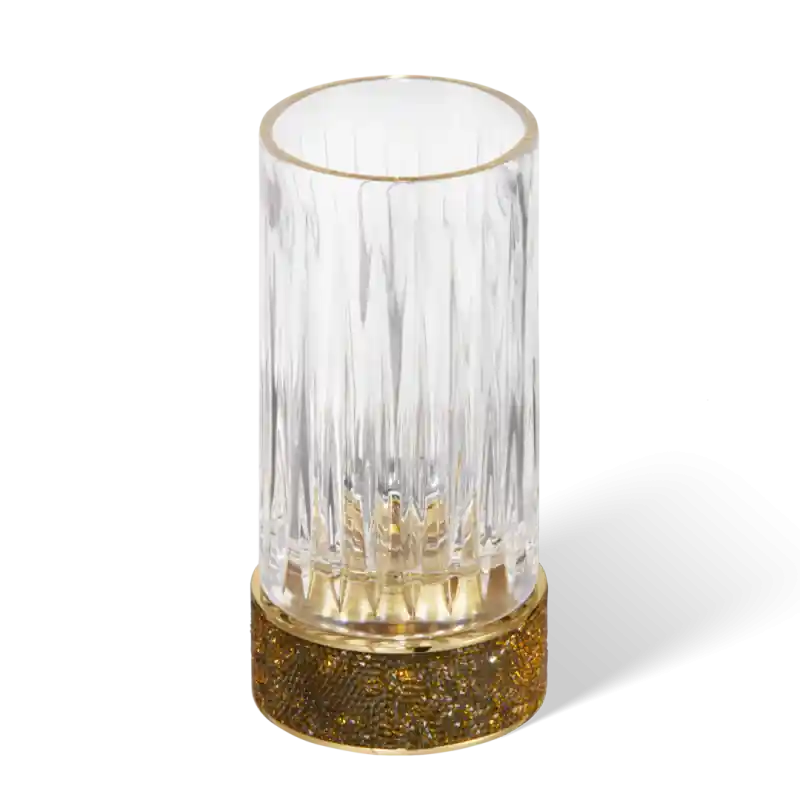 Beker ROCKS SMG kristal / glans goud