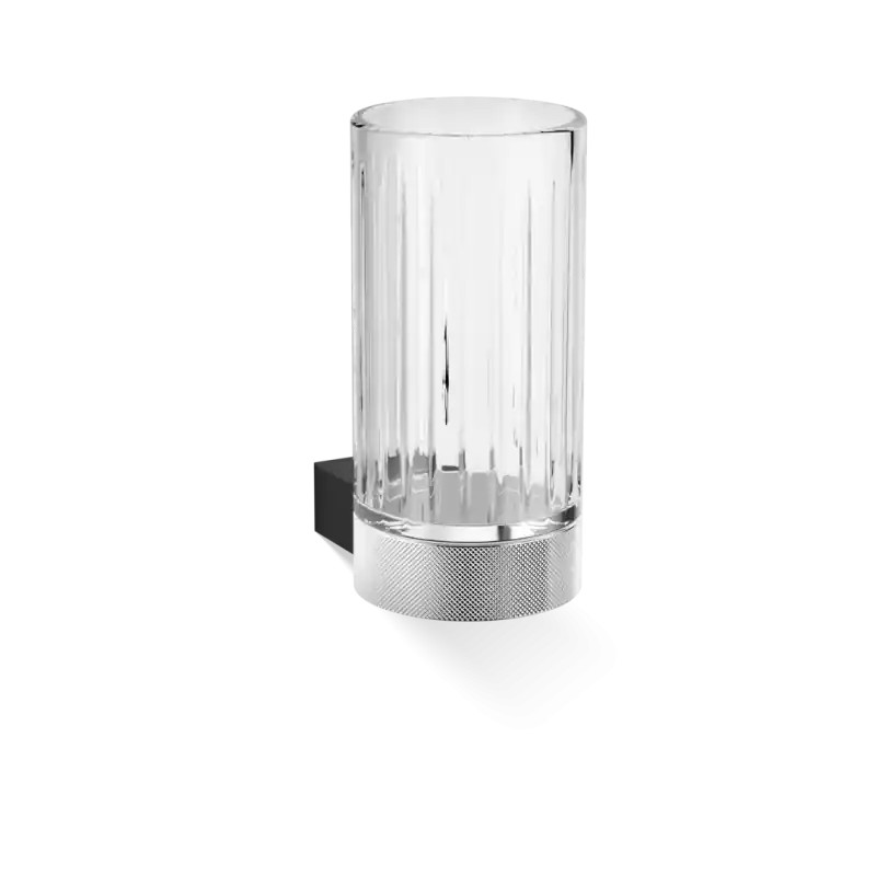 Beker wandmodel CLUB WMG 2 kristal / zwart / chroom