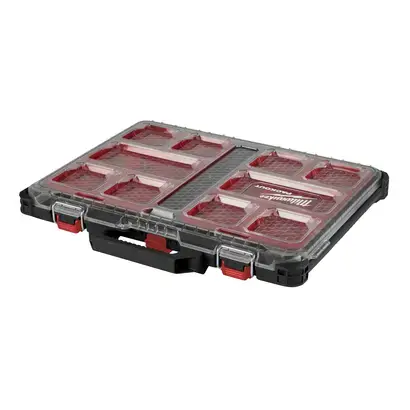Organiseur Packout Slim avec 10 bacs amovibles et montables – Milwaukee